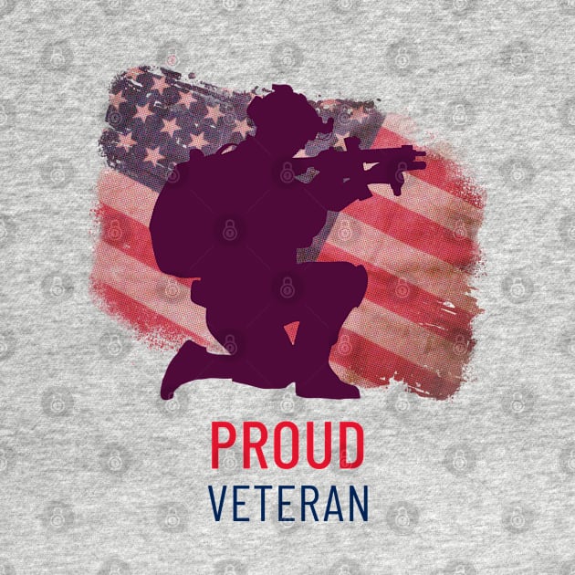 Proud Veterans by CasualTeesOfFashion